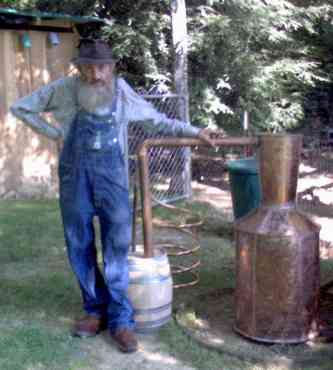 MOONSHINE still man