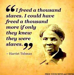 harriet ross tubman voices of slavery!