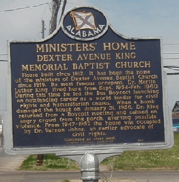Sign near parsonage Sign near parsonage