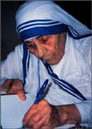 Mother Teresa Indian hero