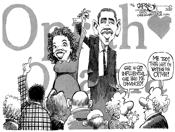 Oprah and Obama