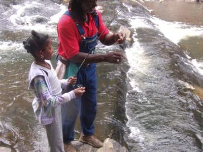 1st fishing lesson