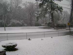 Snow Milledgeville