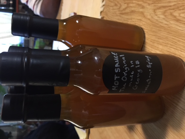 Georgia Heat and Sweet Pepper Sauce