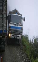 Driving in Bolivia