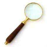 You can use a magnifying glass
