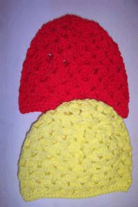 Hats Crocheted by Nita.