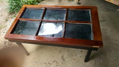 window coffee table